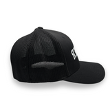 HAT - REKCAH - Flexfit Trucker REKCAH Hat (L/XL) Black