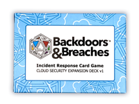 Backdoors & Breaches: CLOUD SECURITY Expansion Deck v1.0
